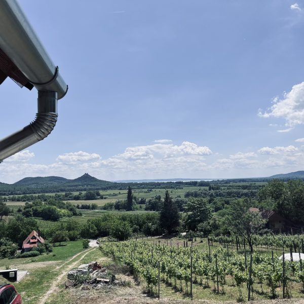 látkép a teraszról